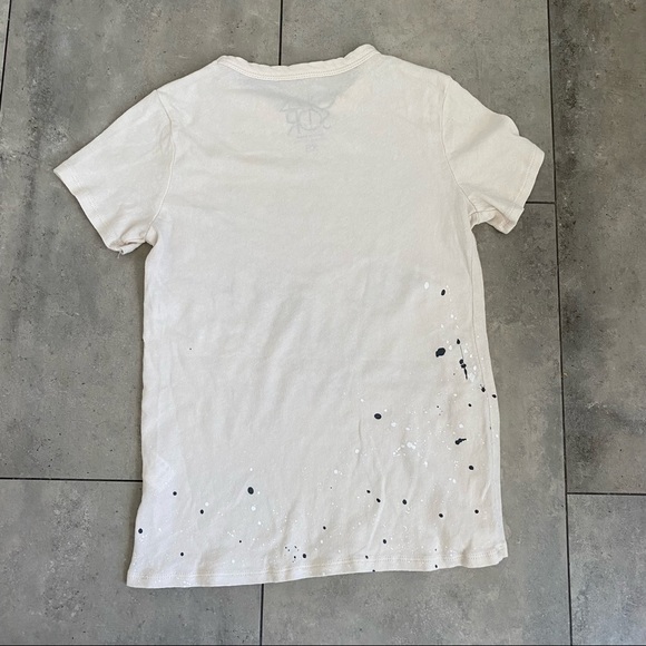 Chaser Def Leppard 1987 1988 world tour cream band tee size XS - Picture 6 of 6